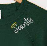 Load image into Gallery viewer, Saints Chain Stitch Crewneck (adult only)
